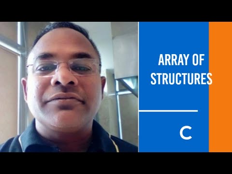 array of structures in C - YouTube