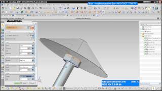 UGS NX 7.5 Урок 2/2. 3D Моделирование БОЛТ ГОСТ 7798-70 (оптим.)(www.detalimashin.info 3D Моделирование в среде UGS NX 7.5 Наглядное построение простешей модели с использованием базовых..., 2011-07-27T09:15:19.000Z)