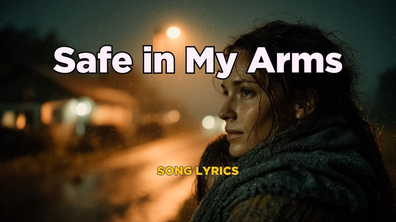 Safe in My Arms | Emotional Acoustic-Pop Ballad of Love and Comfort (Official Lyric Video)