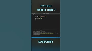 Python || What is Tuple || Hindi || #python #tuple #hindi #shorts