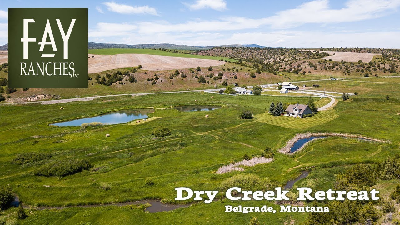 SOLD Montana Custom Home For Sale Dry Creek Retreat Belgrade, MT YouTube