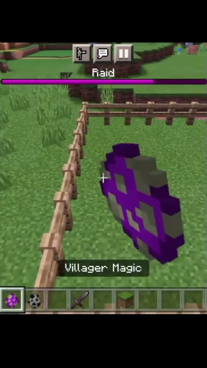 #shorts || Villager vs Pillager || #minecraft
