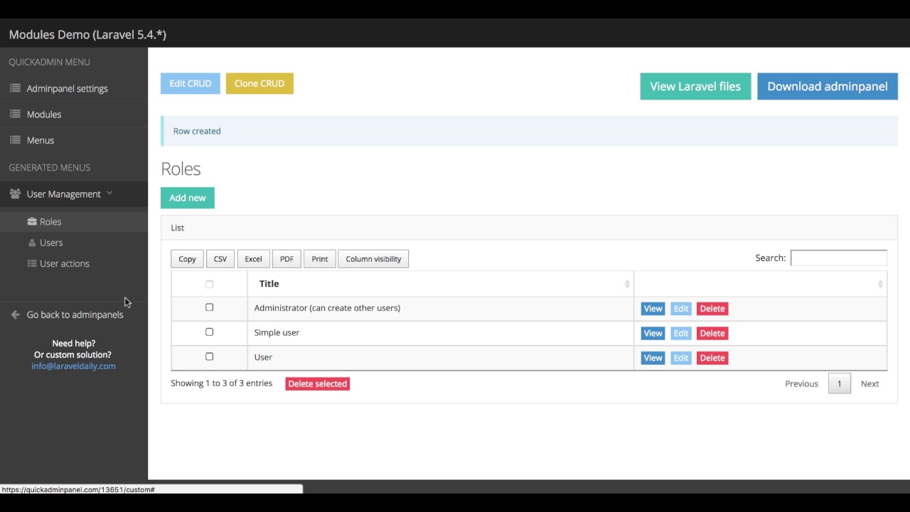 Log Your Laravel Model Data Changes With Observers Quick Admin Panel
