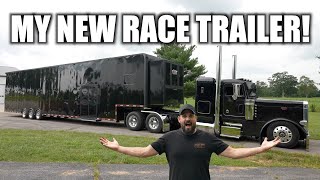 My NEW 53Ft Race Trailer is Finally DONE!!! FULL TOUR!!!!