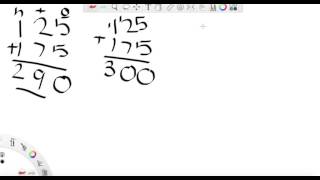 Screen cast for math misconception