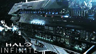 The Fate of the UNSC Infinity (HALO INFINITE AUDIO LOGS) 4K Ultra HD