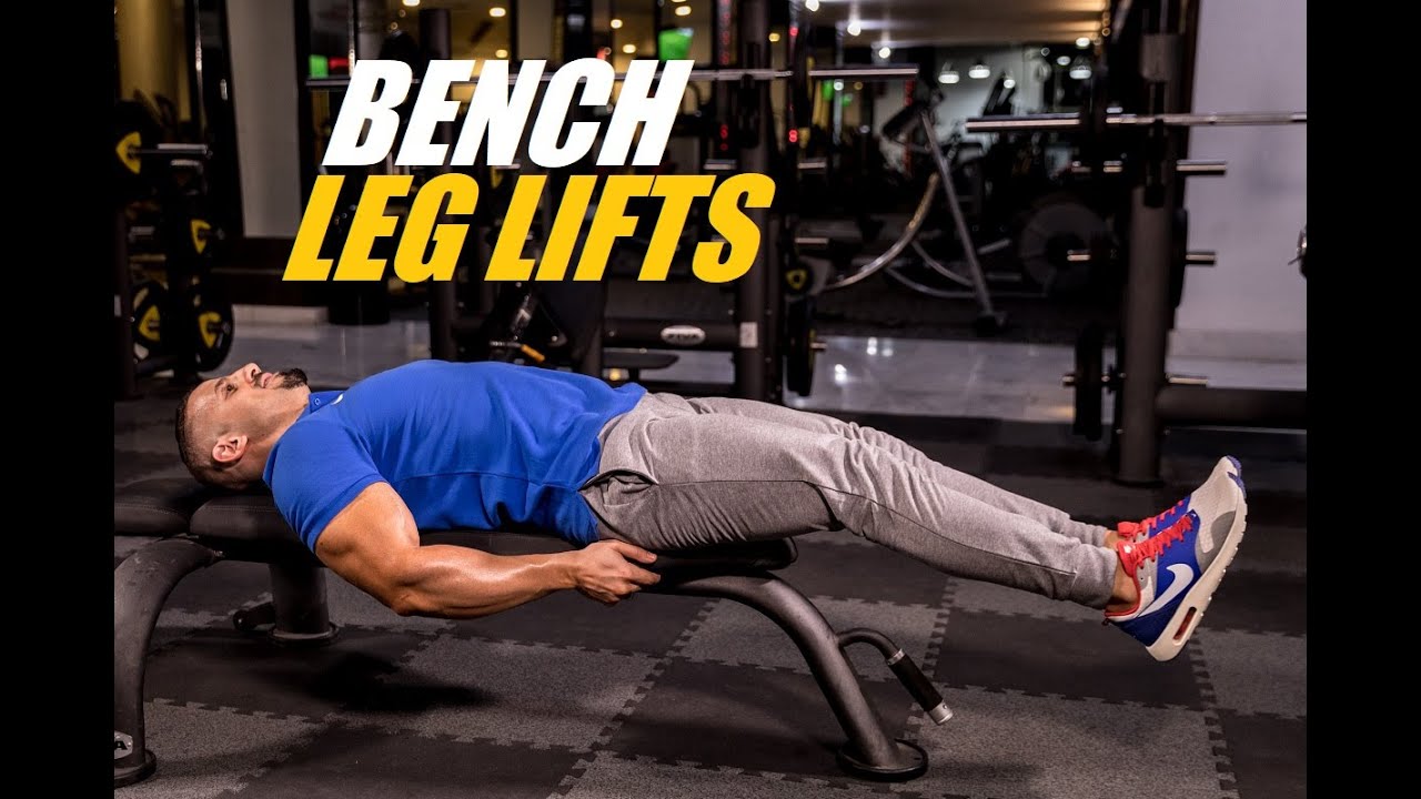 Bench Leg Lifts (Abdominals & Core) YouTube