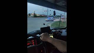 exit 161 Findlay Ohio Truck driver went onto closed road