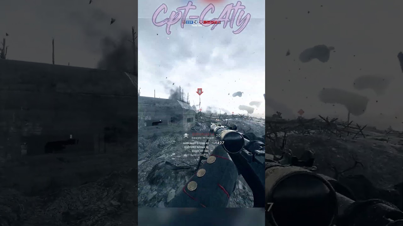 Muddy trench! Battlefield 1 Clip #battlefield1 #bf1  #bf1gameplay #battlefield