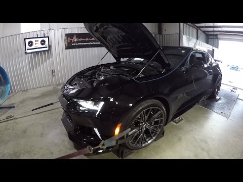 632 Rear Wheel HP & 650 Rear Wheel Torque 2017 ZL1 Camaro Dyno Testing