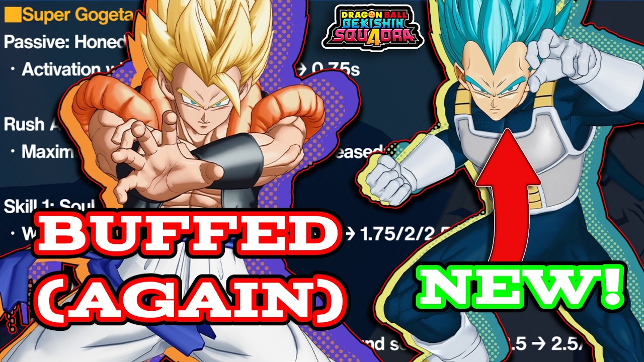 Gogeta BUFFED AGAIN + SSGSS Vegeta Is Here! Season 7.3 Patch Notes