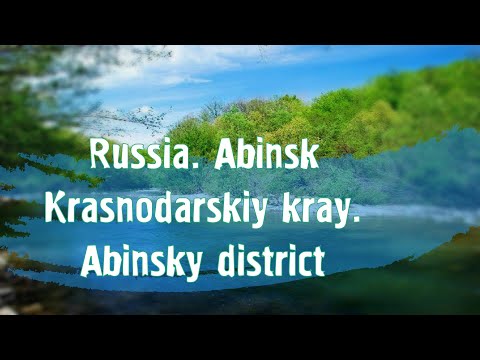 ABINSK, Russia. Krasnodarskiy kray. Abinsky district