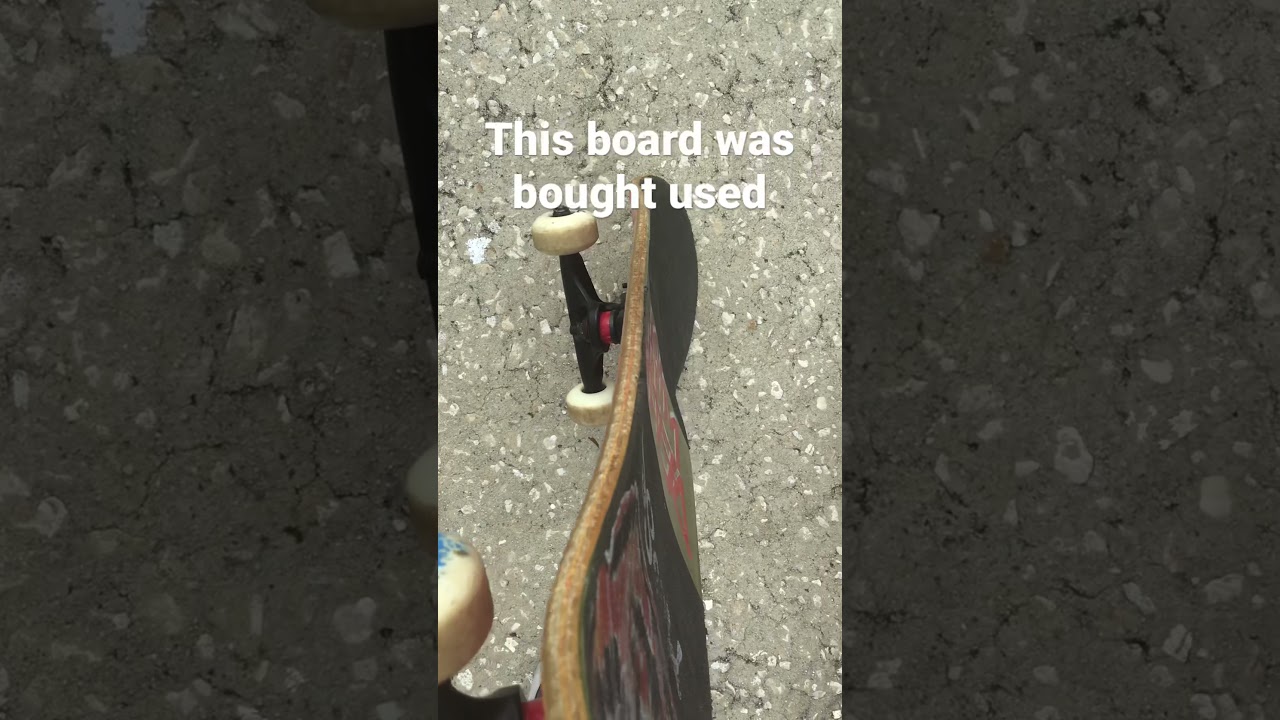 Warped skateboard