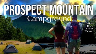 The perfect campground for family fun/Prospect Mountain Campground/most amenities we’ve seen yet