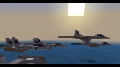 F 15 Strike Eagle minecraft tutorial (working auto cannons)