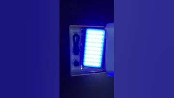 digitek d135 rgb cct led video light with special effects police siren fire lighting tv flash etc