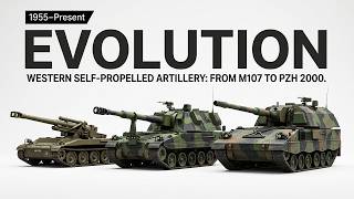 The Evolution of Western Self-Propelled Artillery: From M107 to PzH 2000