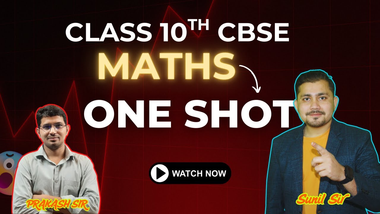 10TH | CBSE | IMPORTANT QUESTIONS | MATHS | ONE SHOT | BY- PRAKASH SIR ...