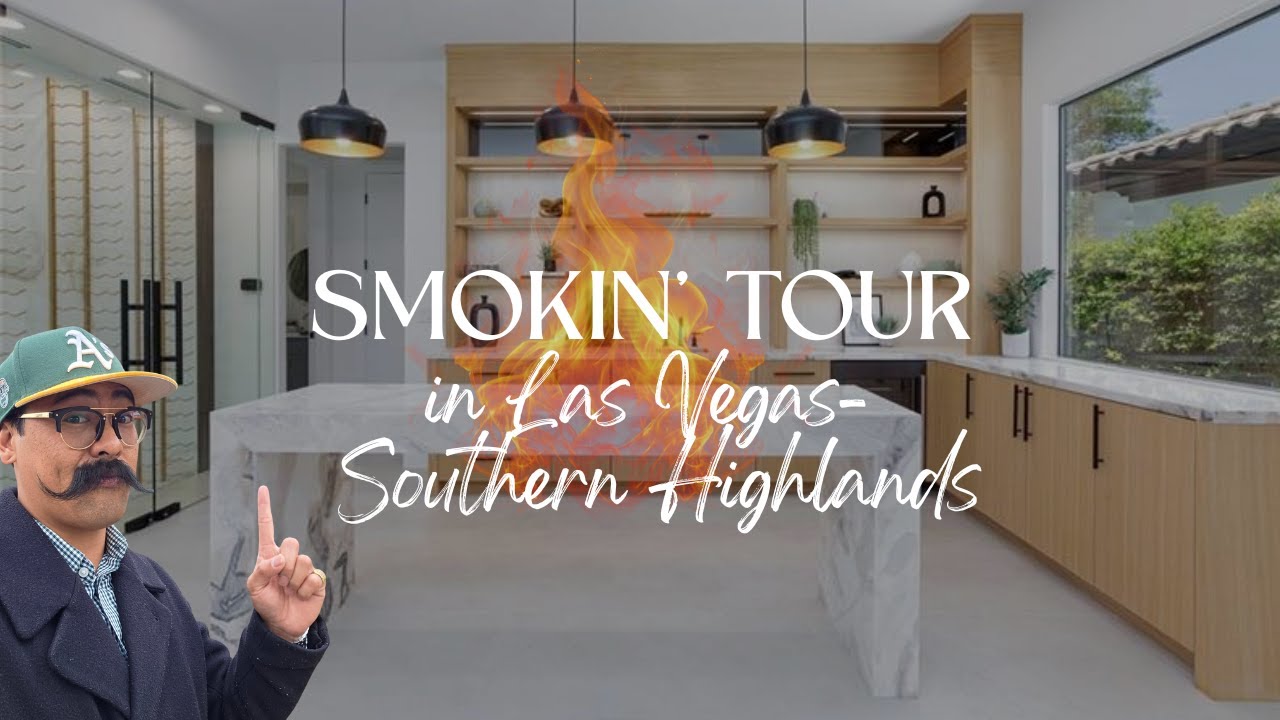 🔥Smokin' Tours in Las Vegas- Southern Highlands Luxury Home Tour | 11926 Port Labelle Dr