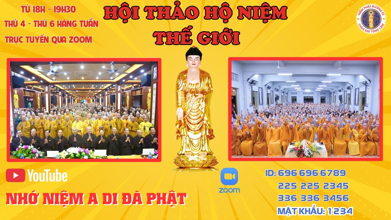 [🔴] TRỰC TIẾP: Thầy Thích Tịnh Hải | Hội Thảo Hộ Niệm Thế Giới Ngày 27/02/2026