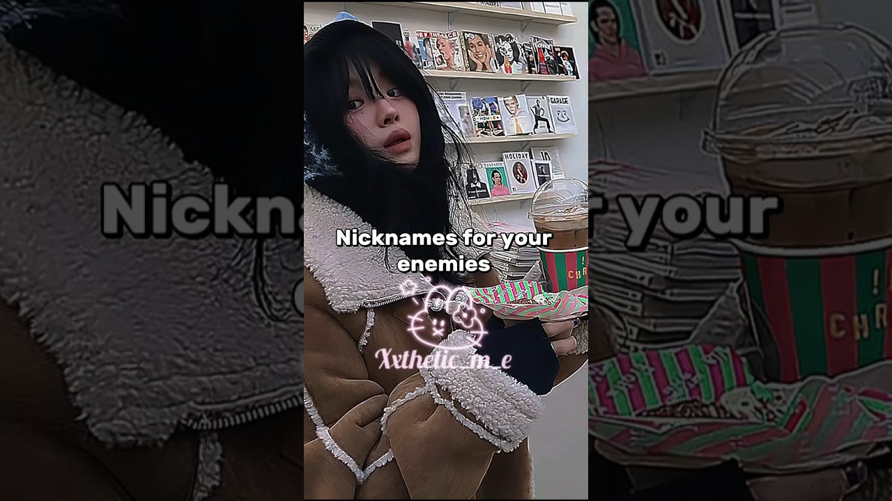 Nicknames for your enemies 🍓🍁🍬 