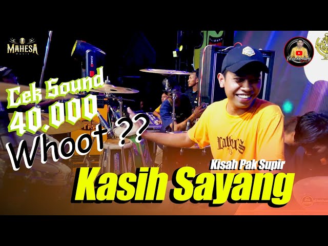 INSTRUMEN CEK SOUND  RIQUES PAK SUPIR LAGU INI SEDIH SEKALI FARIS KENDANG class=