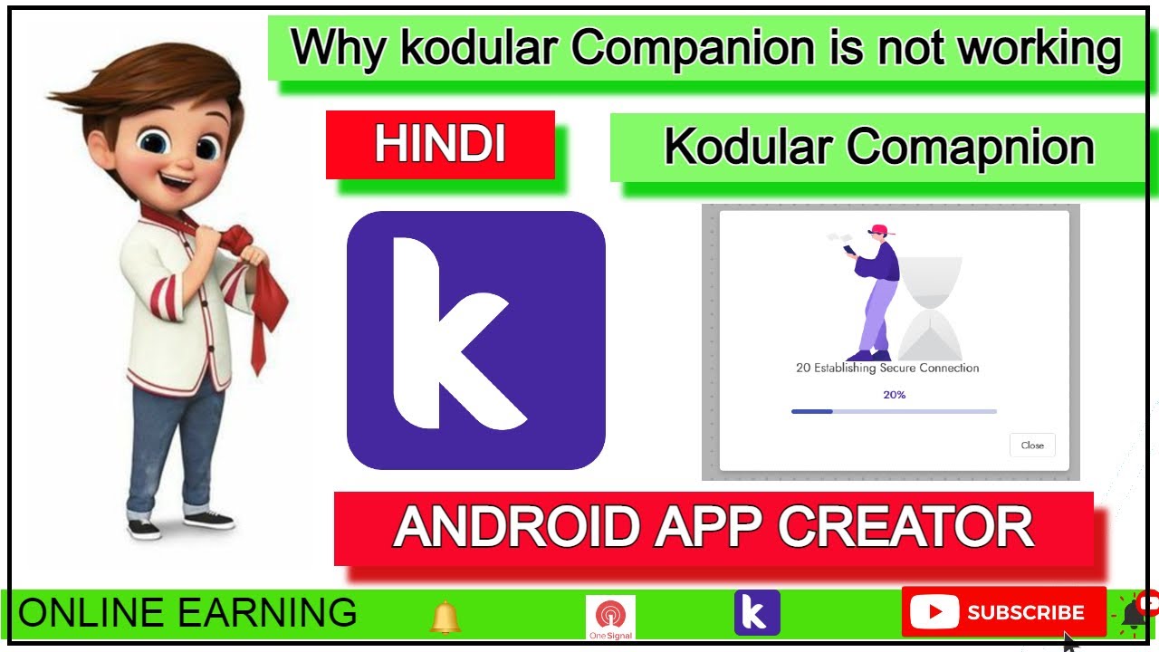 Why Kodular companion is not working. 2021-22 - YouTube
