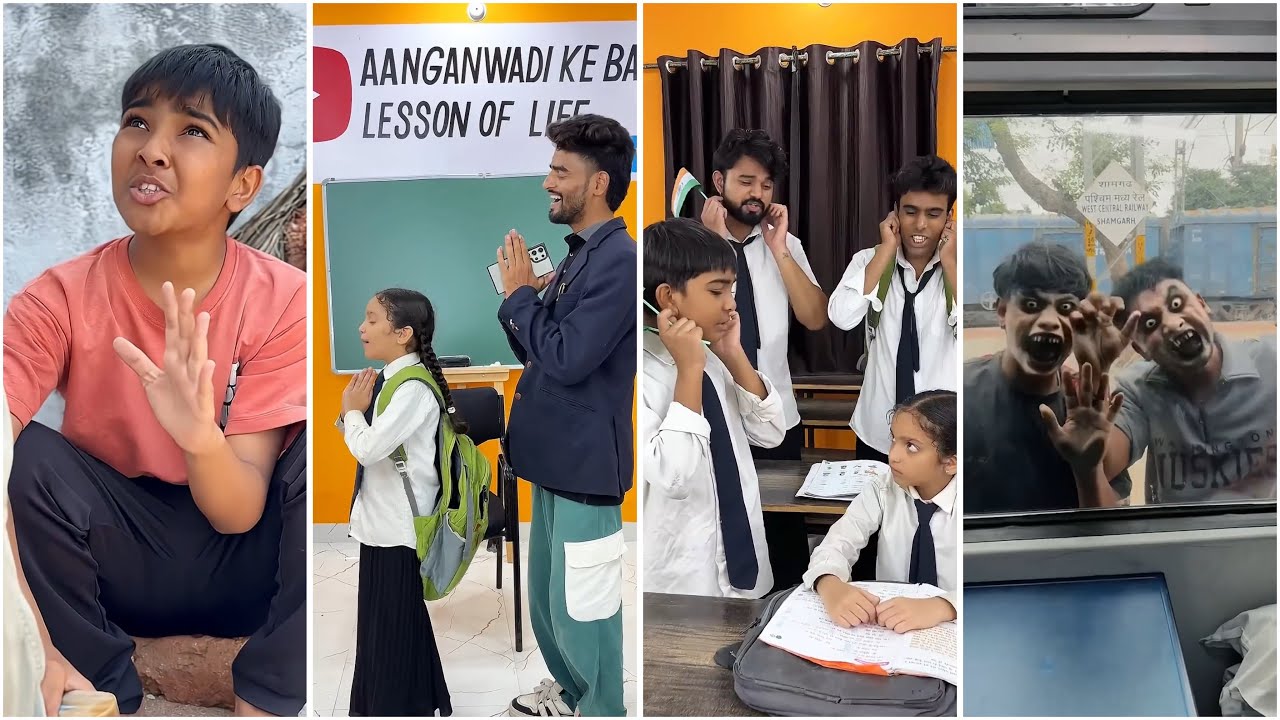 अरे सुमित के साथ ट्रेन में क्या हुआ 😱😨@sumitfarkale01 @Aanganwadi_Ke_Bacche @Lesson_Of_Life_09 