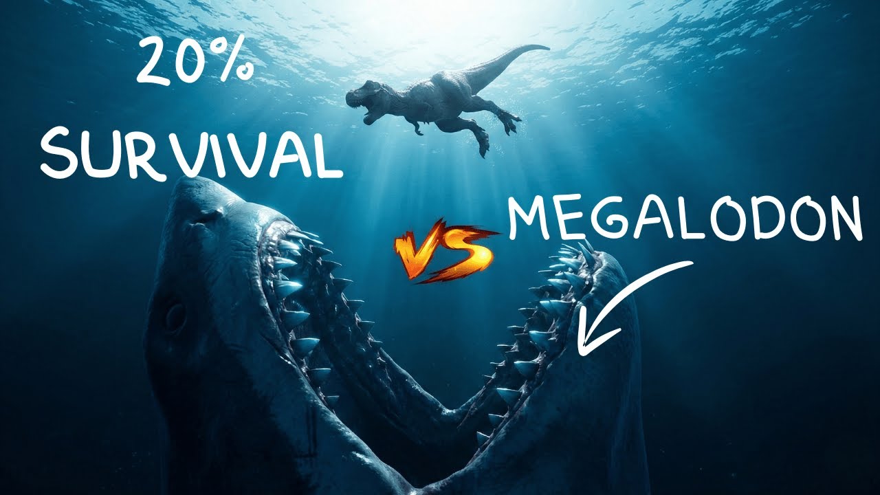 If you were a Megalodon, you have 20% survival rate | Free Documentary Nature