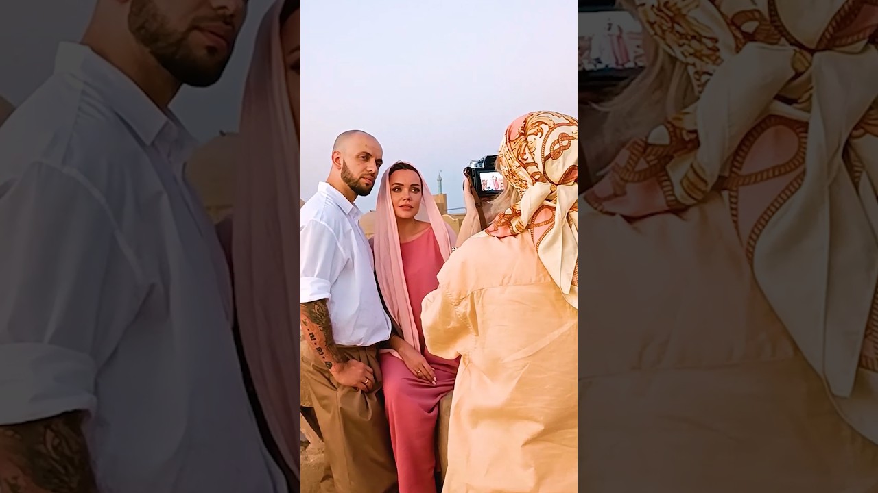 Behind the scenes of photographing tourists in the historical context of Yazd