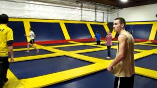 Insane Nashville Trampoline Park Tricks / Trampoline Tricks at Nashville indoor trampoline park