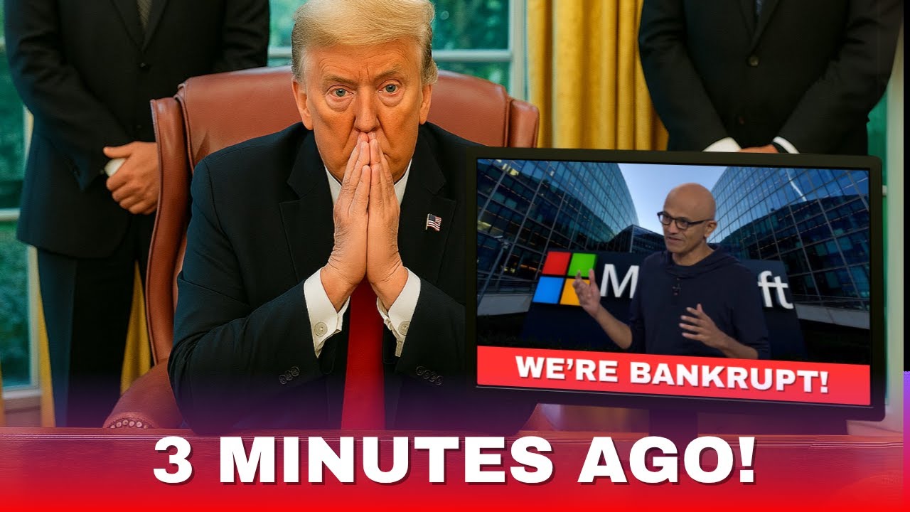 Trump FURIOUS As Microsoft Replaces Half Their Workforce With Ai Over Tariffs