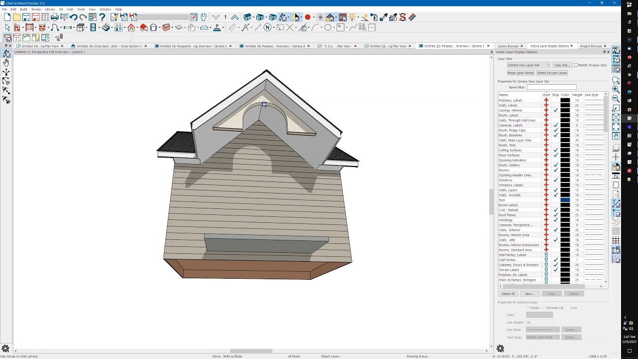 Arched Opening in Gable Wall Chief Architect YouTube
