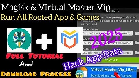 Virtual Master Vip In No Root Full Tutorial || Run All Root Any Games And Magisk || 2025 
