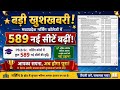 🔥 PBBSc Nursing में 589 सीटें खाली | बड़ी खुशखबरी | Round 2 Vacancy List