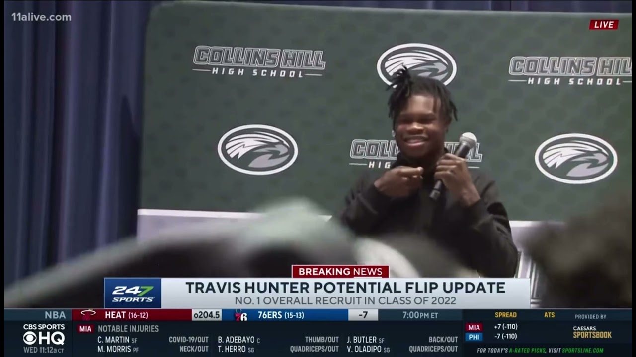 Travis Hunter commits to Jackson State | 2022 No. 1 Overall Recruit