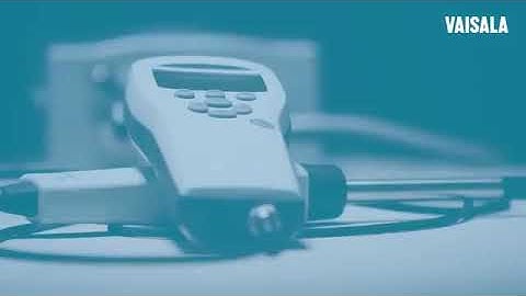 How to Calibrate Vaisala HMT330 with HM70 Hand Held HBC