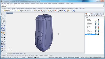 Walkie-talkie in Rhino | 0803 Splitting The Body With Wire Cut