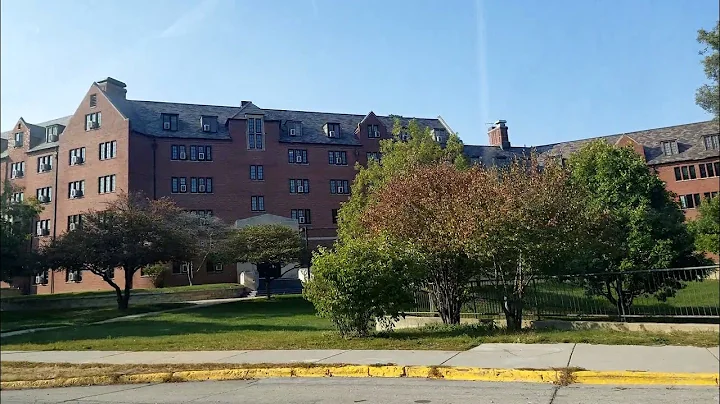 Trip to College campus town Iowa state university