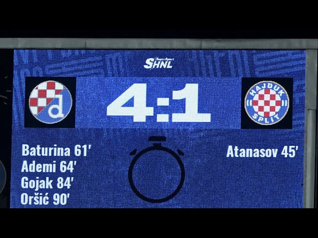 Prva Hrvatska Liga - Stigli su sastavi za susret GNK Dinamo Zagreb - HNK Hajduk  Split (17:05)