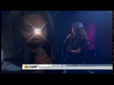 Jessica Sanchez sings I Will Always Love You/And I'm Telling You on Today [05.31.12]