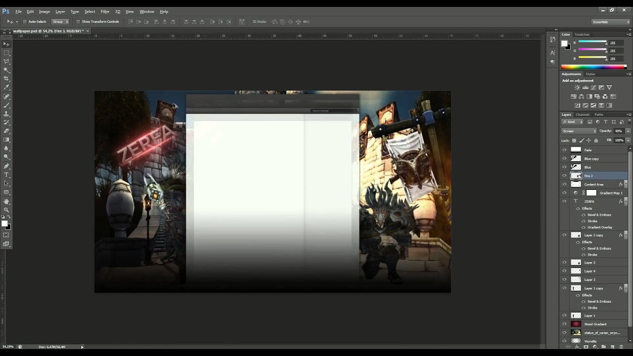 Zerfra's background speededit