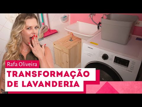 Small laundry room organization: a makeover with Rafa Oliveira
