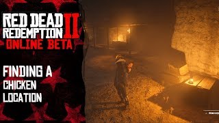 Finding chicken location | Red Dead Redemption 2 Online