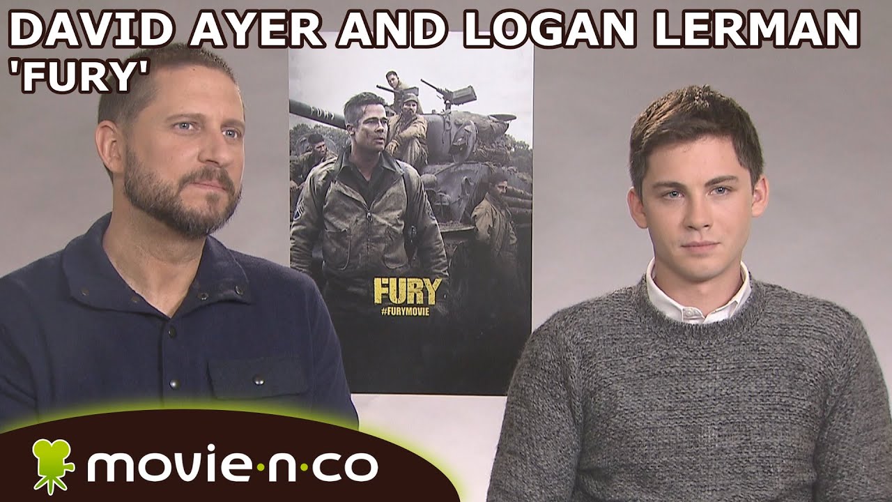'Fury': Interview with Logan Lerman and David Ayer