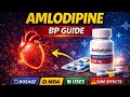 Amlodipine Explained in Hindi | Uses, Dosage, Side Effects &amp; Mechanism of Action