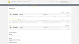 How to generate API keys with CommBank Simplify