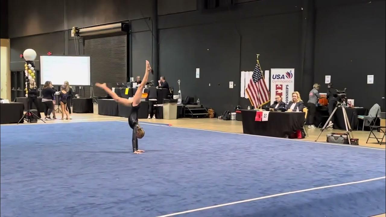 Level 3 USAG Florida State Championships Floor routine YouTube