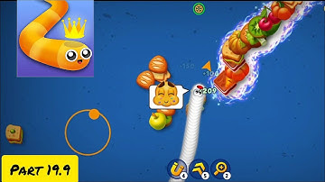 Worms Zone .io Hungry Snake gameplay walkthrough part 19.9 #snake #snakewormazone #games #gameplay