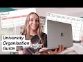 How to stay organised at University | Emma Stevens